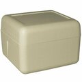 Plastilite Insulated Biodegradable Cooler 12 1/8'' x 10 3/4'' x 7 5/8'' - 1 1/2'' Thick 451RSL1736